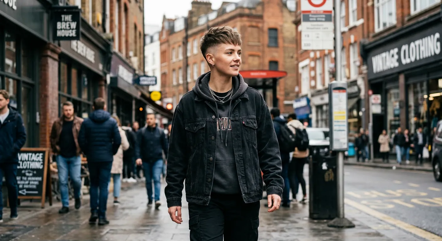 skin fade haircut hairstyle photo