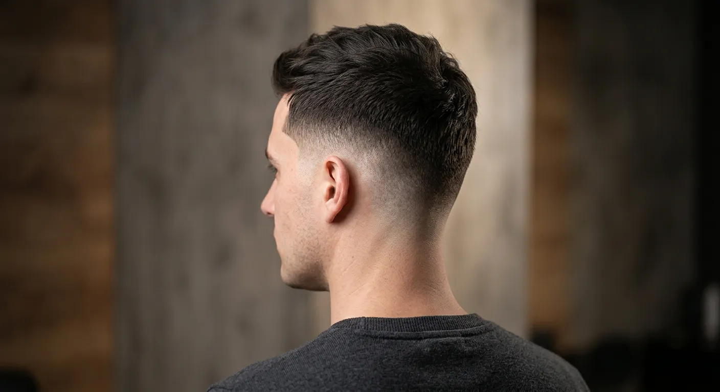 taper fade haircut hairstyle photo
