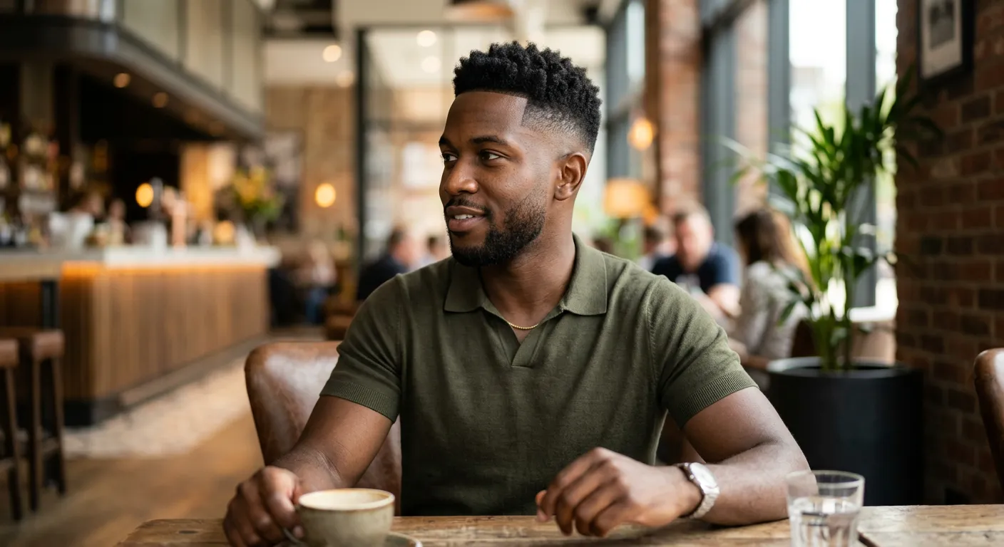 taper fade haircut hairstyle photo