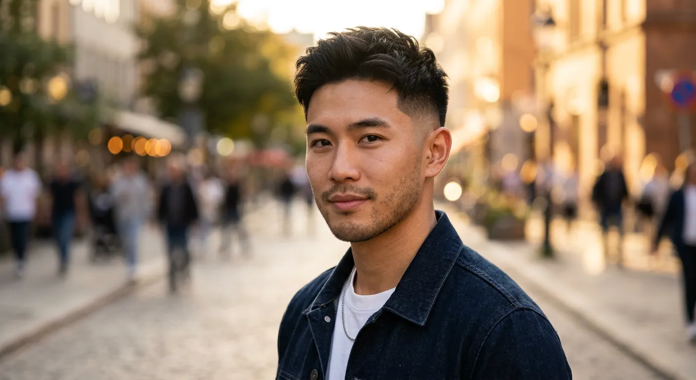 taper fade haircut hairstyle photo