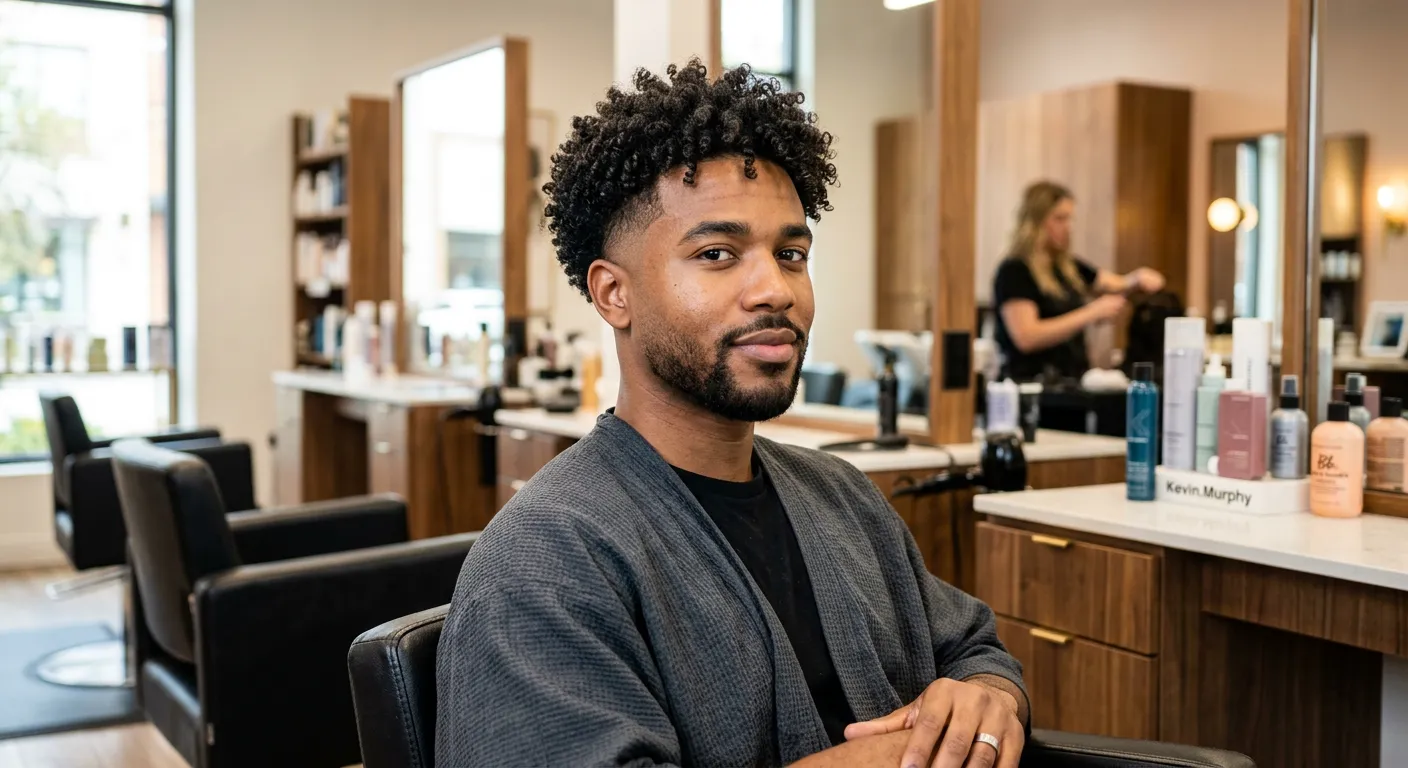 taper fade haircut hairstyle photo