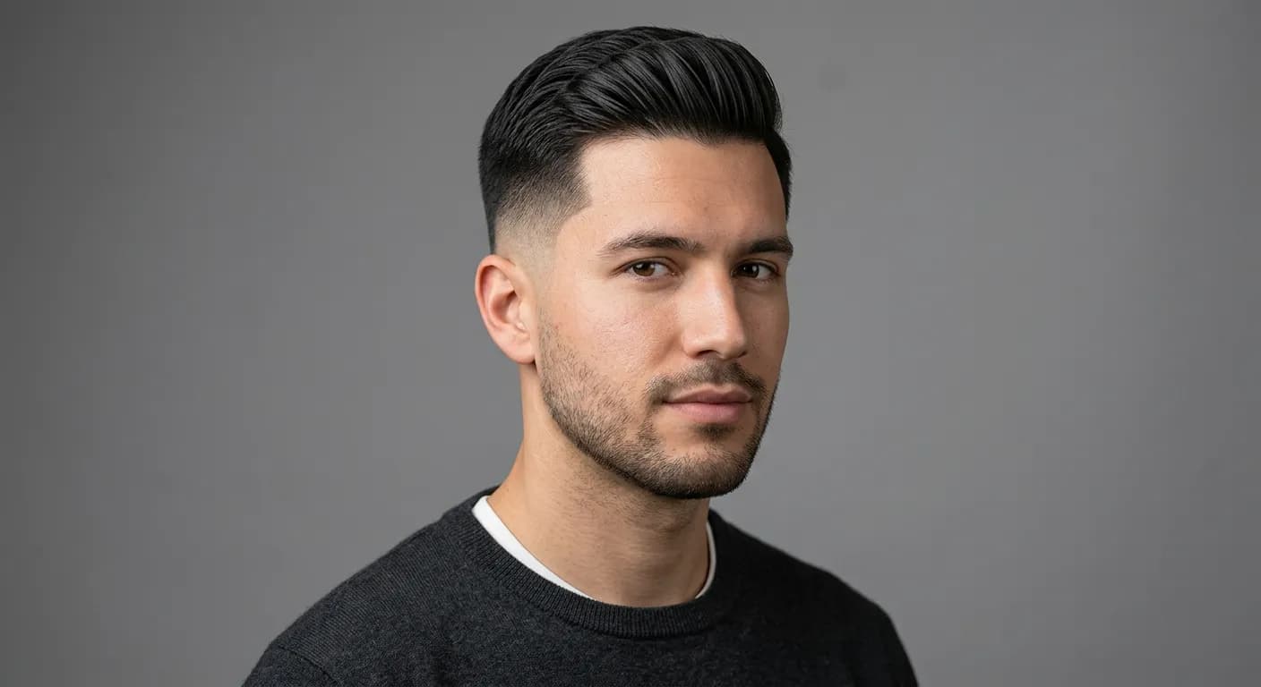 taper fade haircut hairstyle photo
