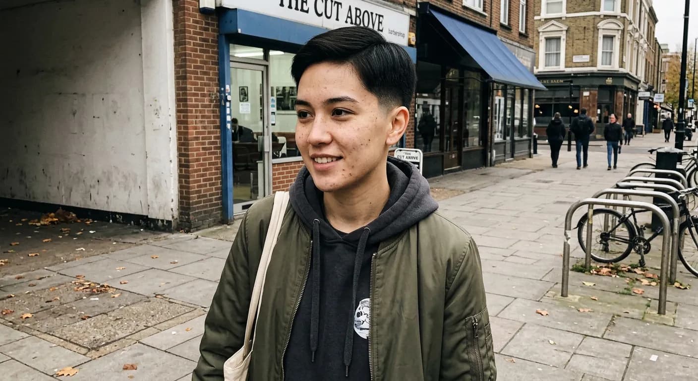 taper fade haircut hairstyle photo