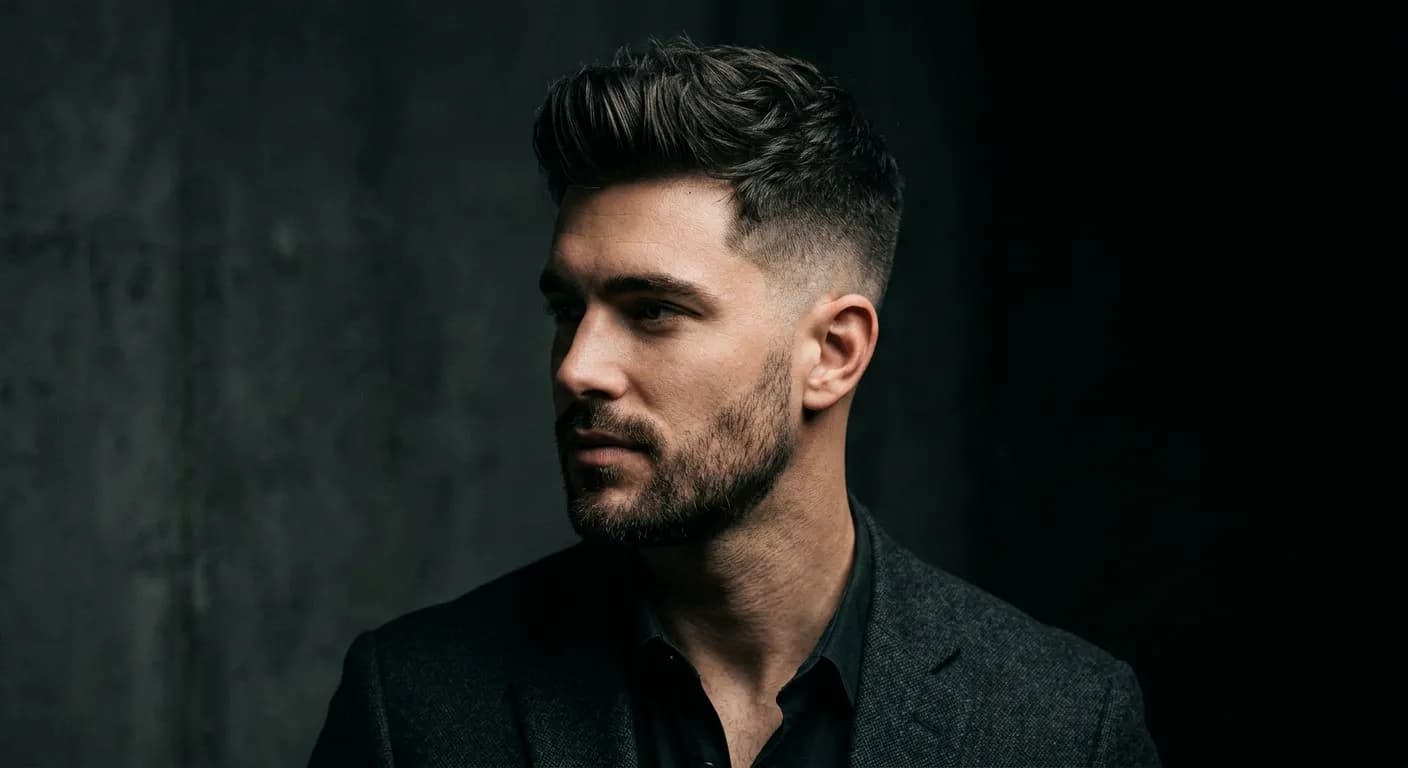 taper fade haircut hairstyle photo
