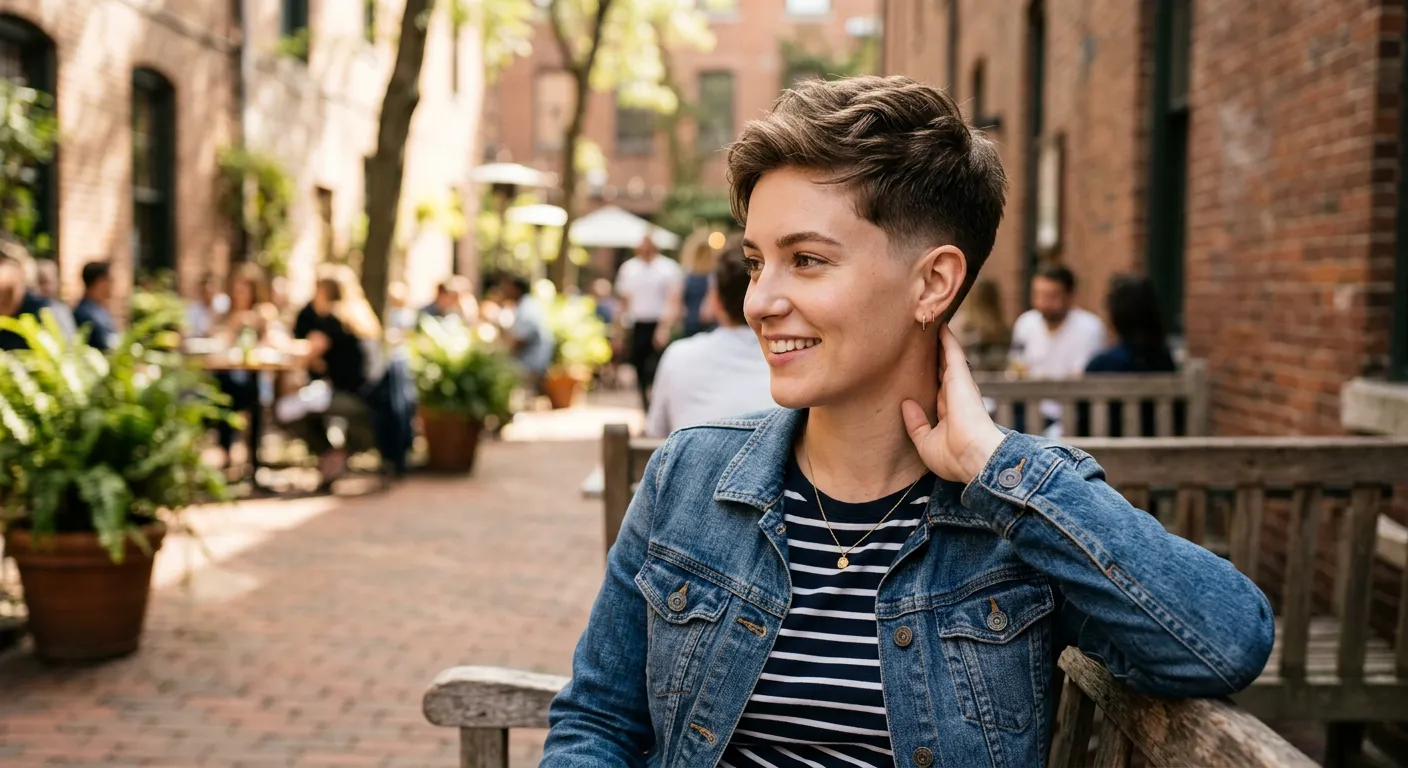 taper haircut men hairstyle photo