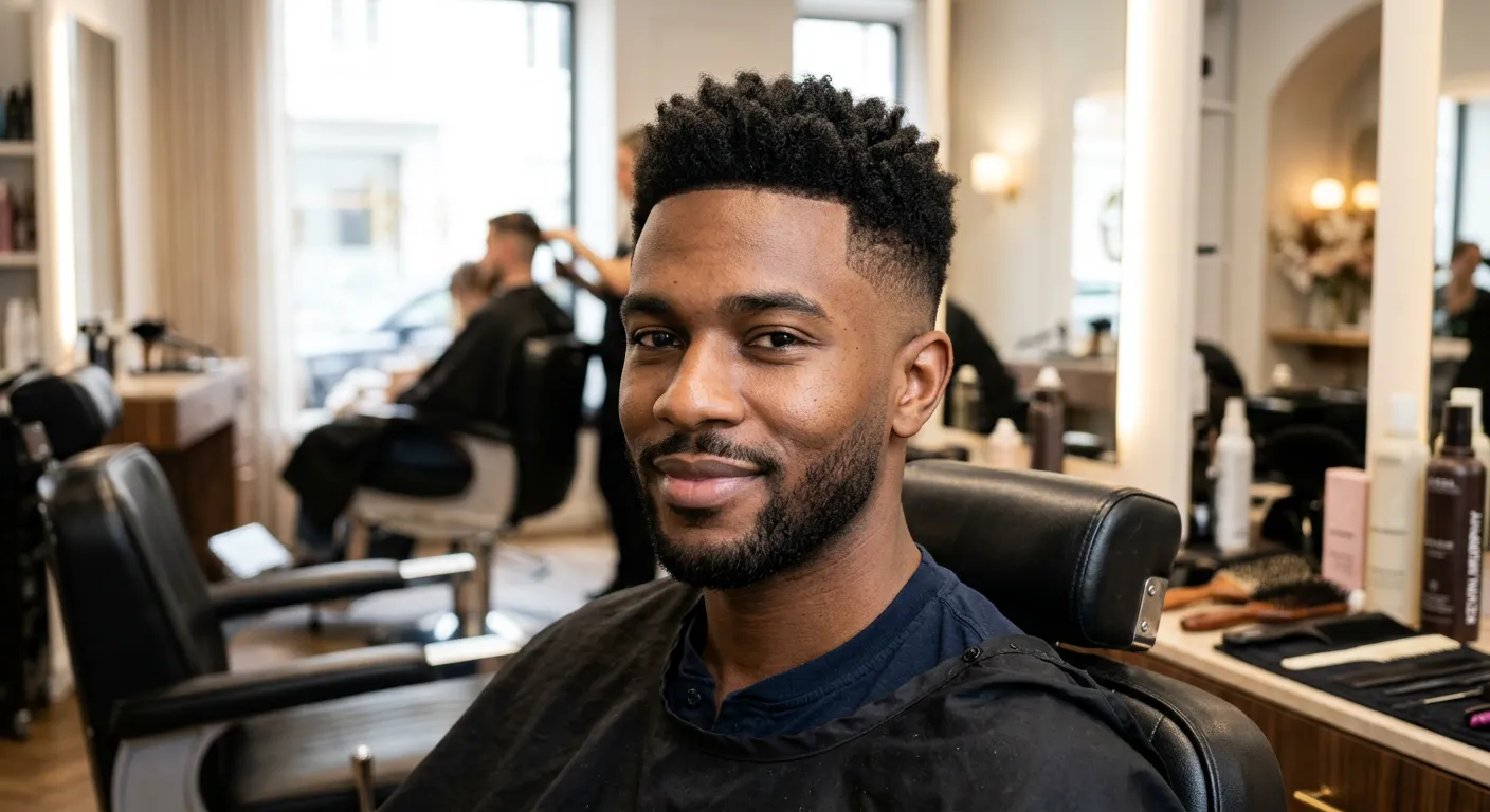 taper haircut men hairstyle photo