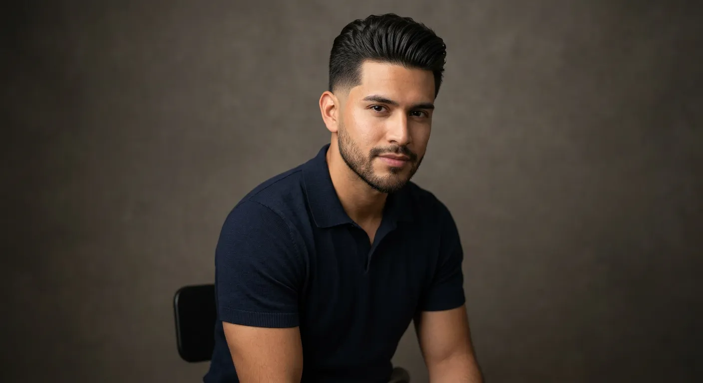 taper haircut men hairstyle photo