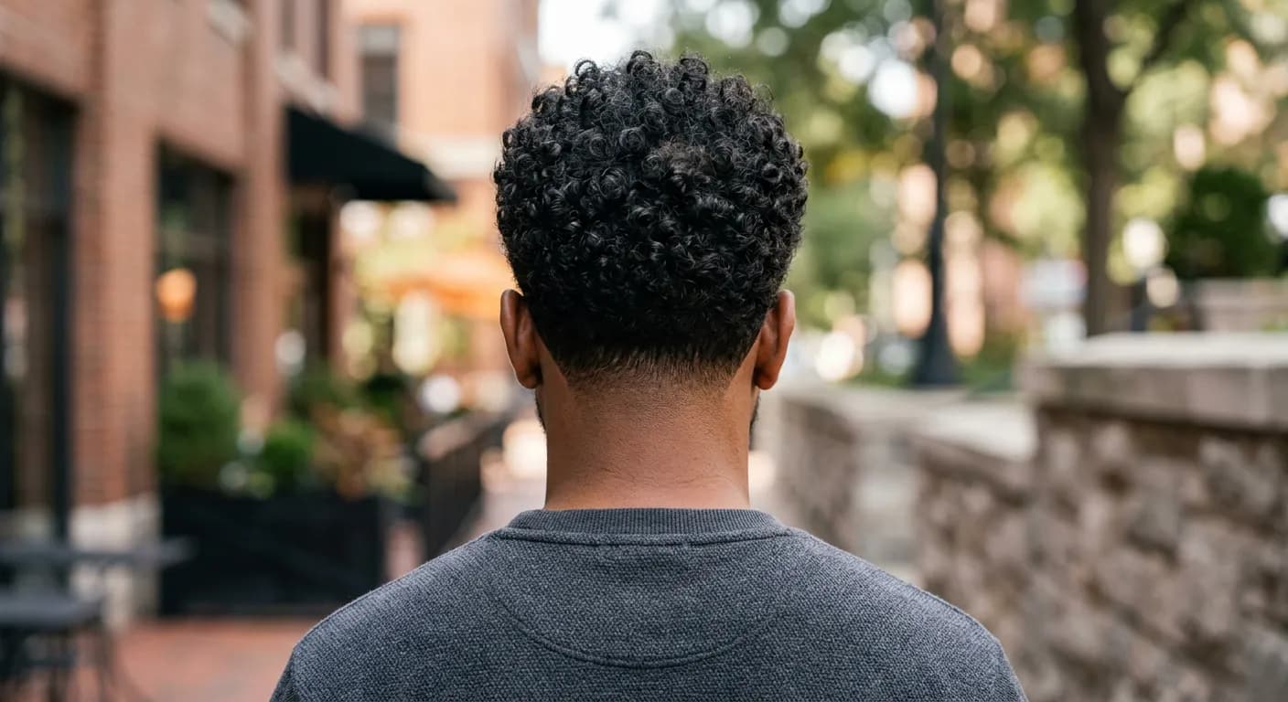 taper haircut men hairstyle photo