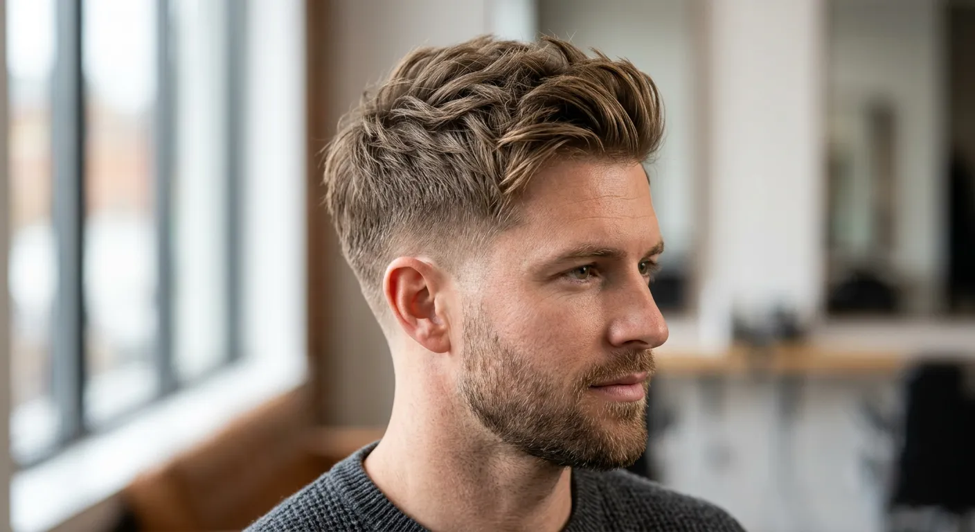 tapered haircut hairstyle photo