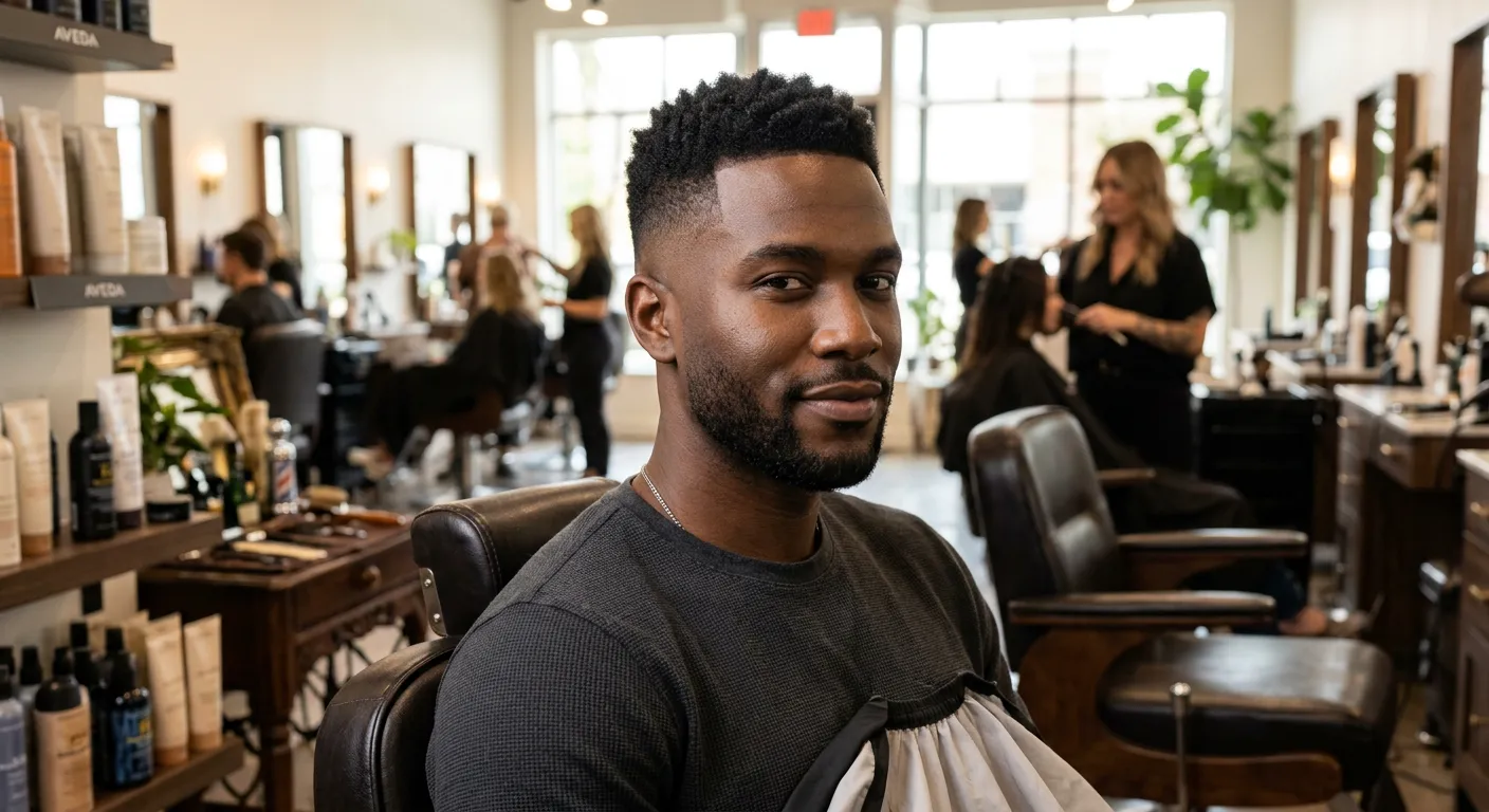 tapered haircut hairstyle photo