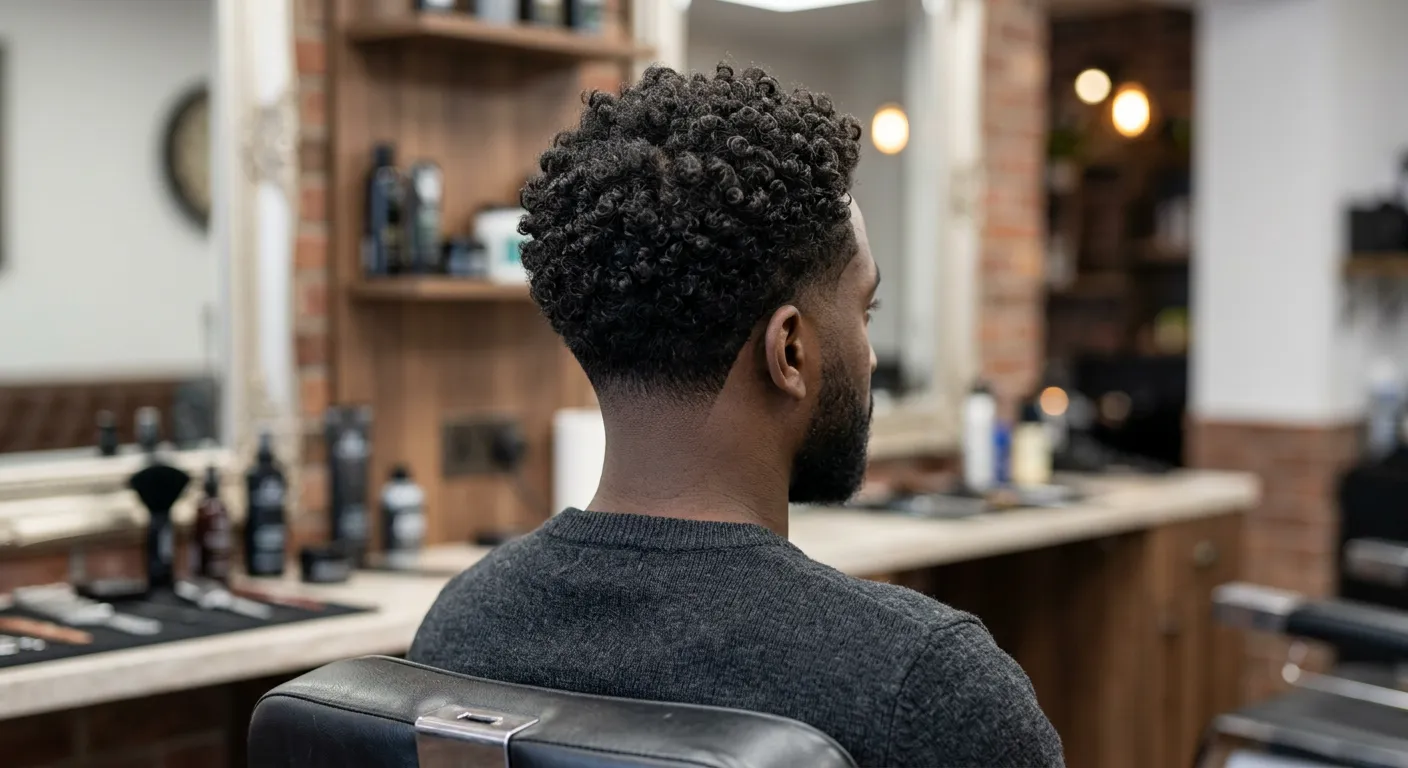 tapered haircut hairstyle photo