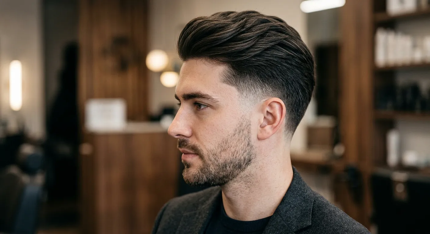 tapered haircut hairstyle photo