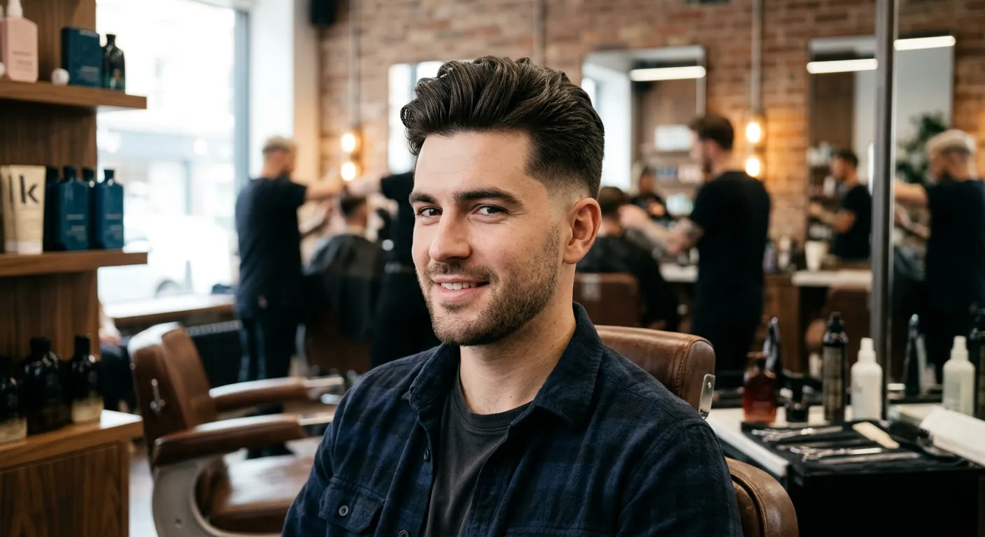 tapered haircut hairstyle photo