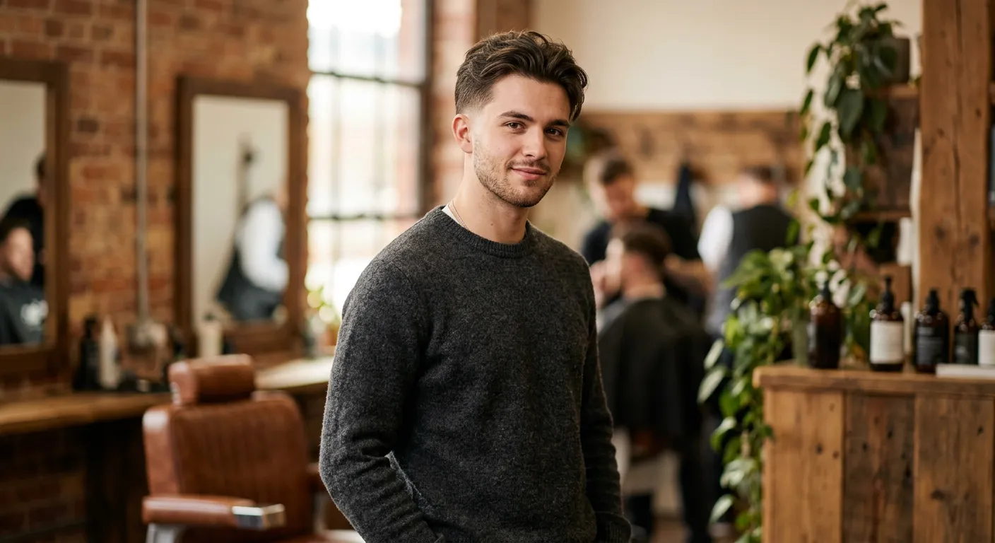 tapered haircut hairstyle photo