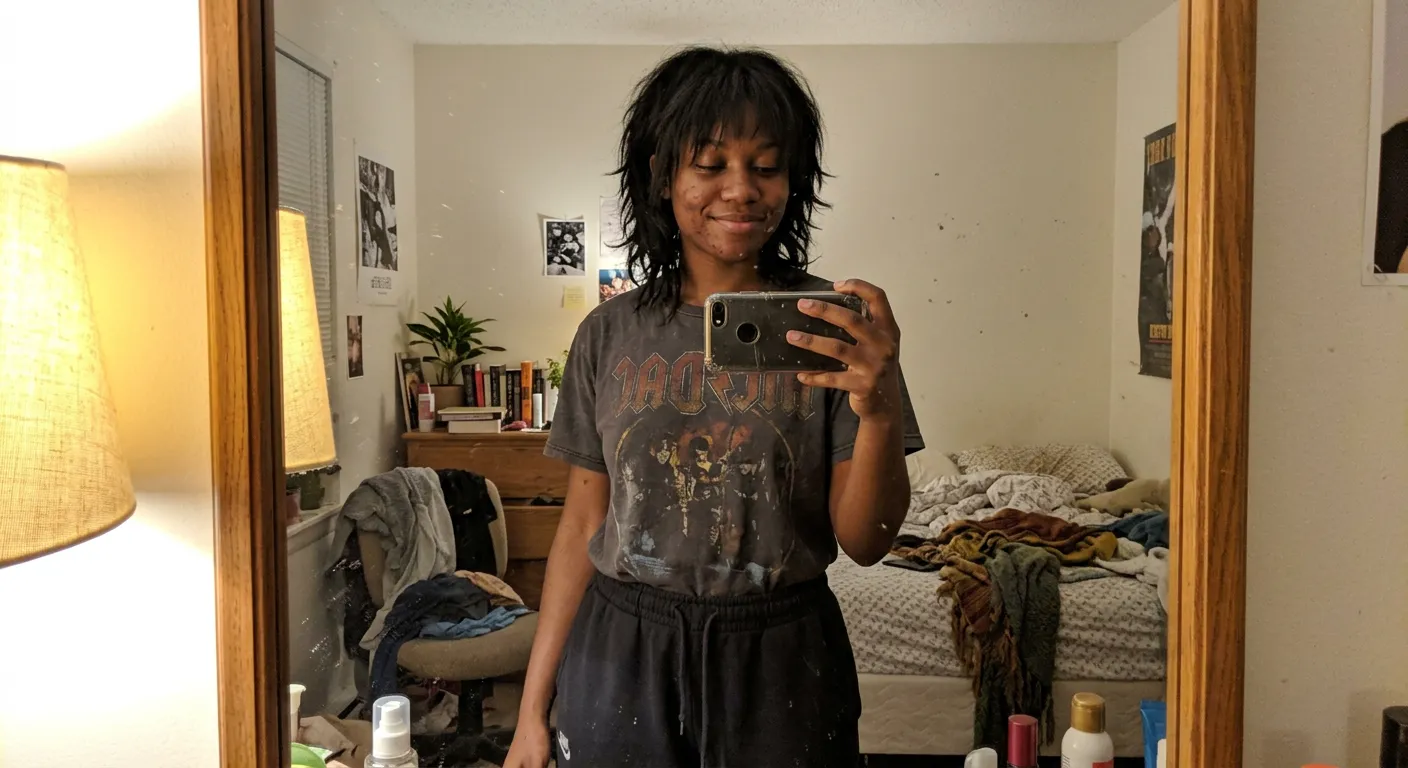 wolf haircut hairstyle photo