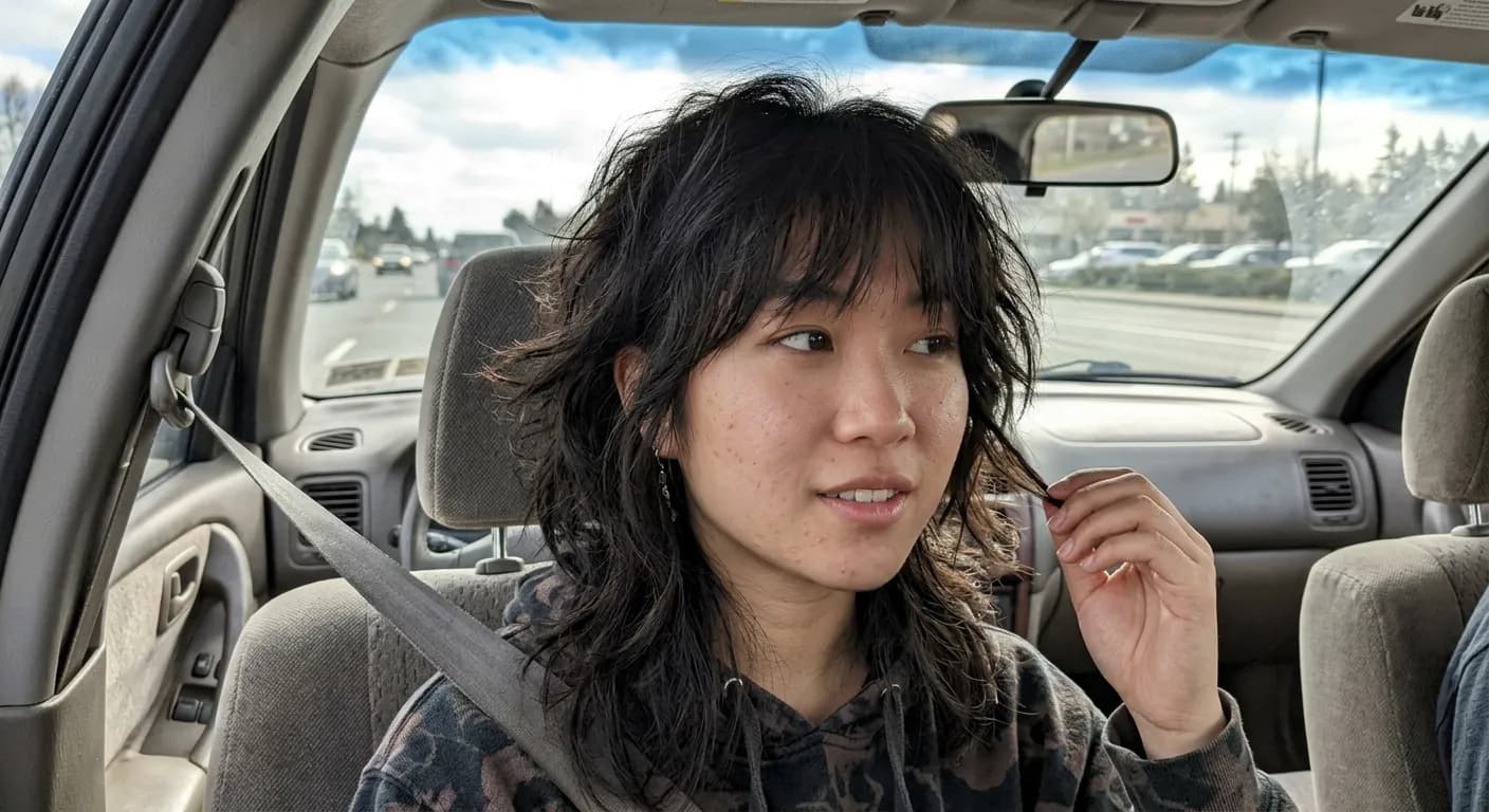 wolf haircut hairstyle photo